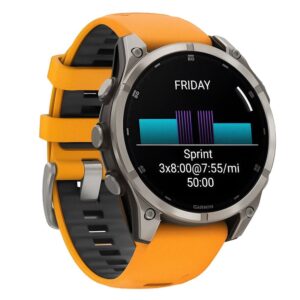 Smartwatch Garmin Fénix 8 010-02904-10 47mm - Naranja - Imagen 3