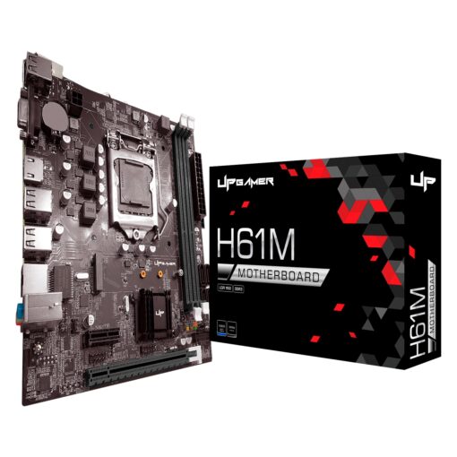 Placa Madre UP Gamer H61MDR3 DDR3 Socket LGA 1155 Chipset Intel H61 Micro ATX