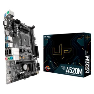 Placa Madre UP Gamer A520M DDR4 Socket AM4 Chipset AMD A520 Micro ATX