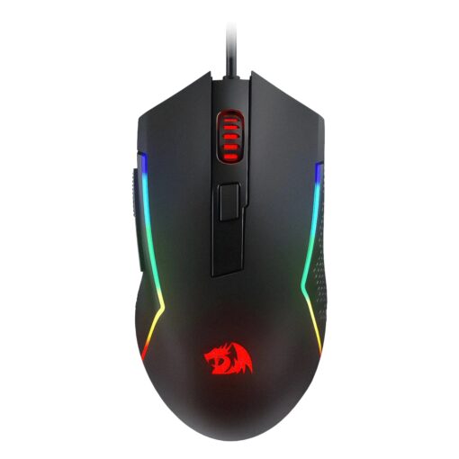 Mouse Gamer Redragon M616 Redragon Trident 10000 Dpi Usb Rgb - Negro