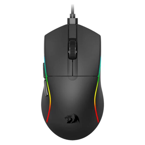 Mouse Gamer Redragon Deicide M816 Basic RGB 4.000 DPI USB-C - Negro