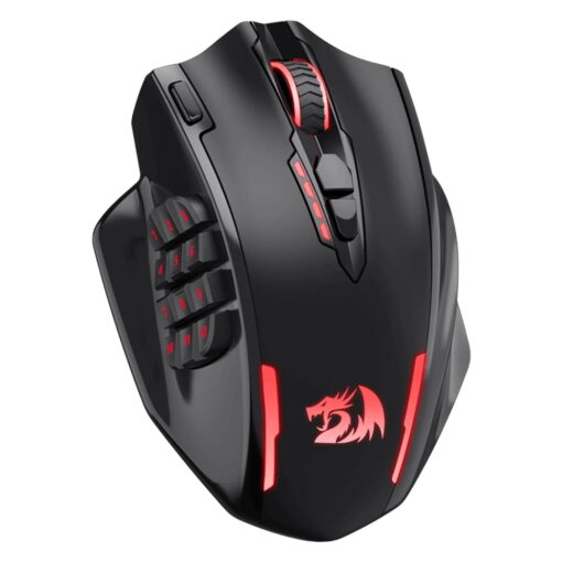 Alternative view of Mouse Gamer Redragon Impact Elite M913 Rgb 16000 Dpi Usb-c - Negro