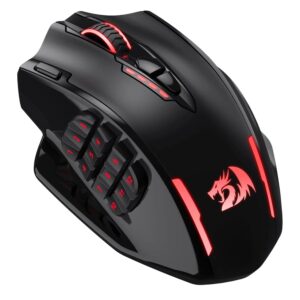 Mouse Gamer Redragon Impact Elite M913 Rgb 16000 Dpi Usb-c - Negro - Imagen 3
