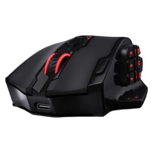 Mouse Gamer Redragon Impact Elite M913 Rgb 16000 Dpi Usb-c - Negro - Imagen 4