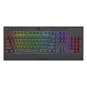 Teclado Gamer Redragon Shiva Pro K525rgb Inalámbrico - Negro