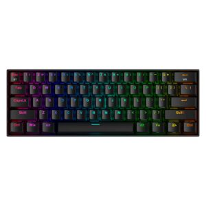 Teclado Gamer Redragon Draconic Pro K530-rgb-pro Rgb Inalámbrico - Negro