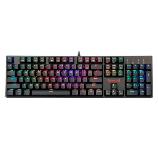 Teclado Gamer Redragon Surara K582GBG RGB Switch Red USB - Negro