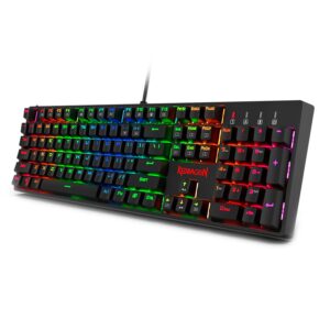Teclado Gamer Redragon Surara K582GBG RGB Switch Red USB - Negro - Imagen 3