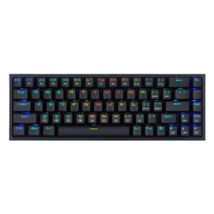 Teclado Redragon K631rgb Pro P Castor Pro Portable (65%) - Usa Red