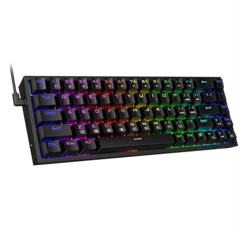 Alternative view of Teclado Redragon K631rgb Pro P Castor Pro Portable (65%) - Usa Red