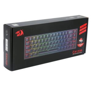 Teclado Redragon K631rgb Pro P Castor Pro Portable (65%) - Usa Red - Imagen 4