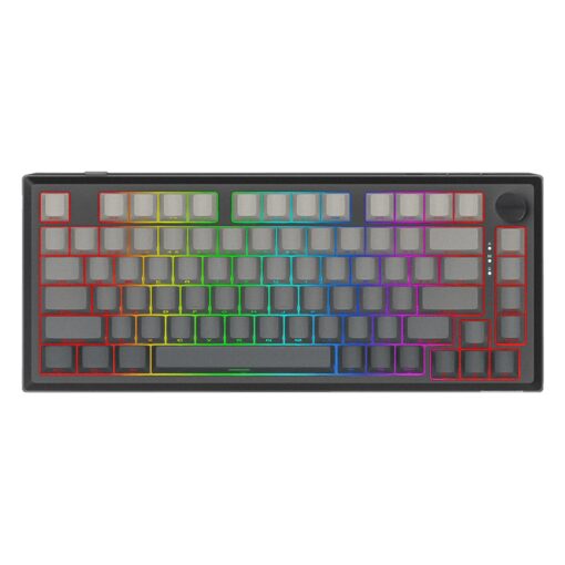 Teclado Gamer Redragon Penumbra He K687sp Rgb Usb-c - Negro