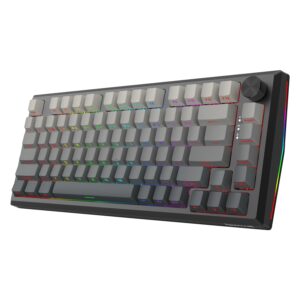 Teclado Gamer Redragon Penumbra He K687sp Rgb Usb-c - Negro - Imagen 2