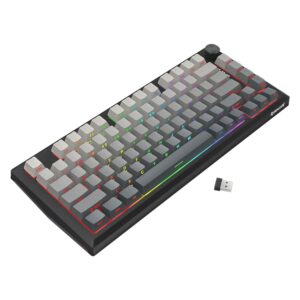 Teclado Gamer Redragon Penumbra He K687sp Rgb Usb-c - Negro - Imagen 3