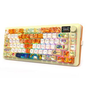 Teclado Gamer Flekact Pro K708GF RGB Inalámbrico - Multicolorido - Imagen 3