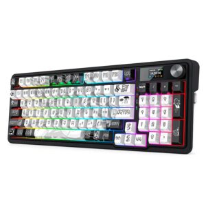 Teclado Gamer Redragon Artemis K719GF Pro RGB Inalámbrico - Negro Y Blanco - Imagen 2