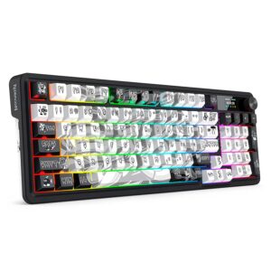 Teclado Gamer Redragon Artemis K719GF Pro RGB Inalámbrico - Negro Y Blanco - Imagen 3