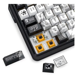 Teclado Gamer Redragon Artemis K719GF Pro RGB Inalámbrico - Negro Y Blanco - Imagen 5