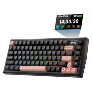 Teclado Gamer Redragon Eclipse Pro K720GBP RGB Layout 75% Inalámbrico - Negro - Imagen 2