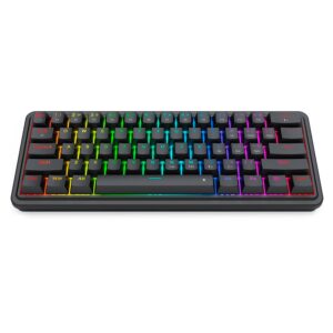 Teclado Gamer Redragon Ironguard K722 RGB Layout 60% USB - Negro - Imagen 4