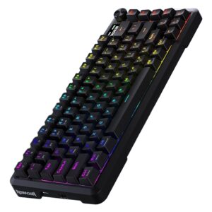 Teclado Gamer Redragon Behemoth Pro K724 Rgb Inalámbrico - Negro - Imagen 3