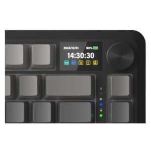 Teclado Gamer Redragon Behemoth Pro K724sprgb Layout 75% Inalámbrico - Negro - Imagen 4