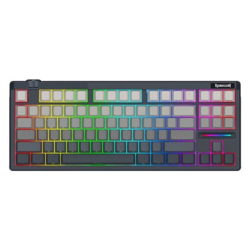Teclado Gamer Redragon Otiim Pro K729sp Rgb Inalámbrico - Negro