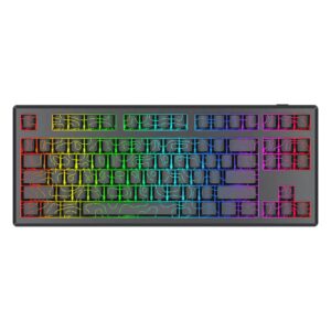 Teclado Gamer Redragon Uranus Pro K737b Rgb Inalámbrico - Negro