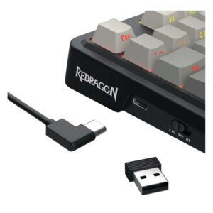 Teclado Gamer Redragon Antonium Pro K745sp Rgb Inalámbrico - Negro - Imagen 4
