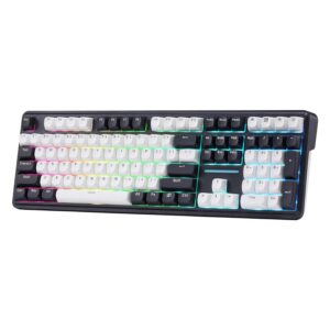 Teclado Gamer Redragon Antonium Pro K745WB RGB Inalámbrico - Blanco Y Negro - Imagen 3