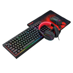 Kit Gamer Redragon RD-S148 Teclado + Mouse + Headset + Mousepad - Imagen 3