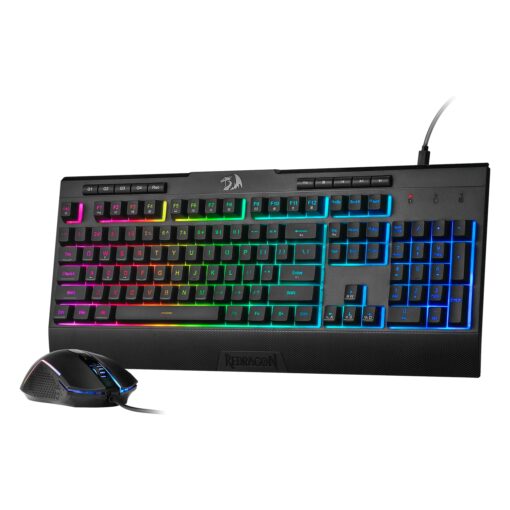 Alternative view of Kit Gamer Teclado Y Mouse Redragon S151 USB RGB - Negro