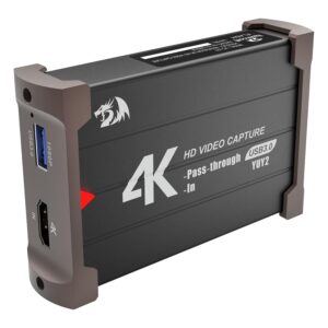 Placa De Captura De Video Redragon VC321 HDMI - Negro - Imagen 4