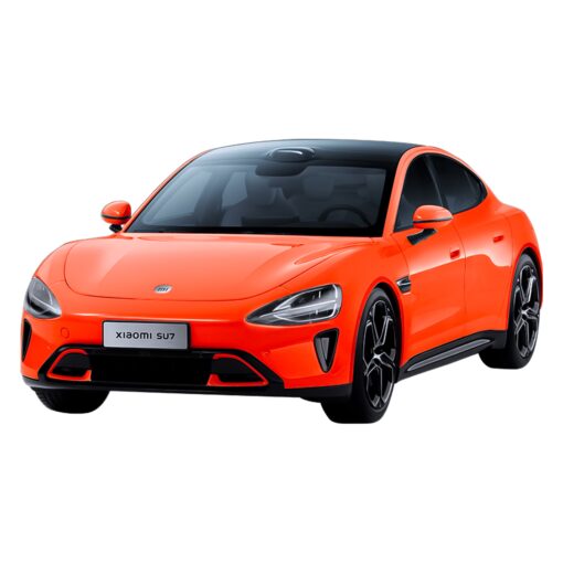 Miniatura Xiaomi SU7 1:18 Die-cast Model Car - Naranja Lava