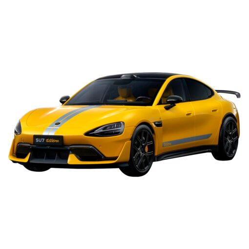 Miniatura Xiaomi SU7 Ultra 1:18 Die-cast Model Car - Amarillo