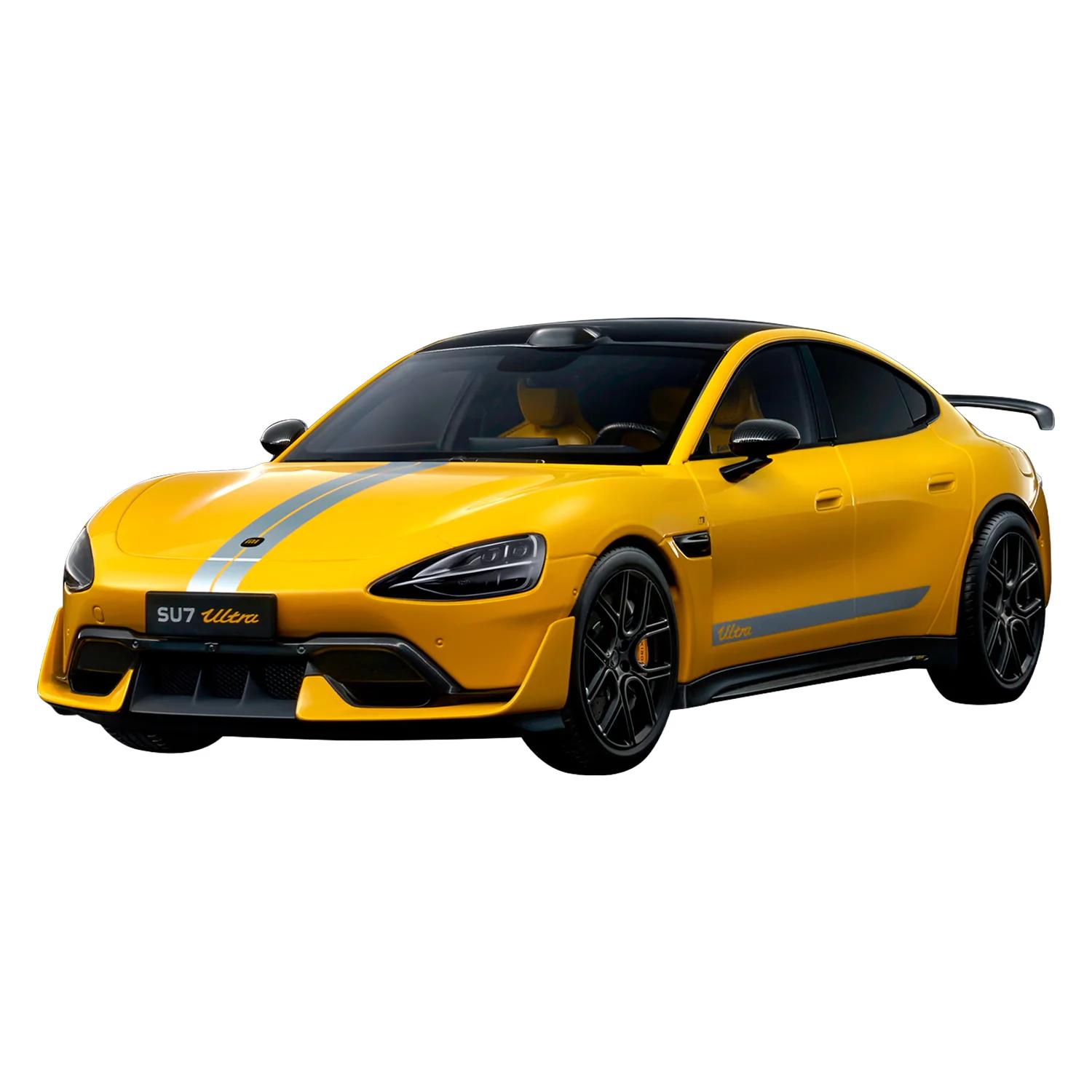 Miniatura Xiaomi SU7 Ultra 1:18 Die-cast Model Car - Amarelo