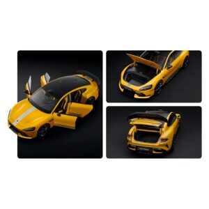 Miniatura Xiaomi SU7 Ultra 1:18 Die-cast Model Car - Amarillo - Imagen 3
