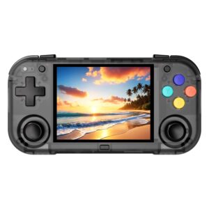 Consola Portátil Magicx Xu Mini M 64gb Pantalla 3.0" 10000 Juegos - Negro Transparente