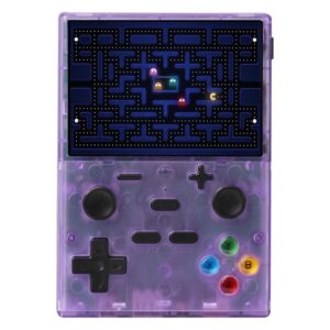 Consola Portátil Xgb35 64gb Pantalla 3.5" 15000 Juegos - Morado