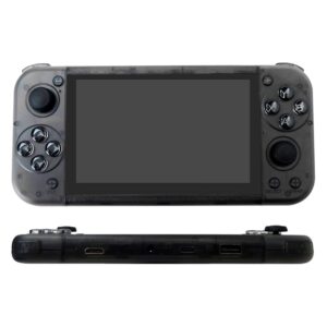 Consola Portátil Rg50xx 64gb Pantalla 5.0" 15000 Juegos - Negro Transparente - Imagen 2