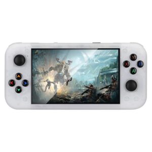 Consola Portátil Rg50xx 64gb Pantalla 5.0" 15000 Juegos - Blanco Transparente