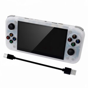 Consola Portátil Rg50xx 64gb Pantalla 5.0" 15000 Juegos - Blanco Transparente - Imagen 4