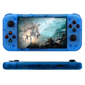Consola Portátil Rg50xx 64gb Pantalla 5.0" 15000 Juegos - Azul Transparente - Imagen 2