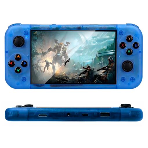 Alternative view of Consola Portátil Rg50xx 64gb Pantalla 5.0" 15000 Juegos - Azul Transparente