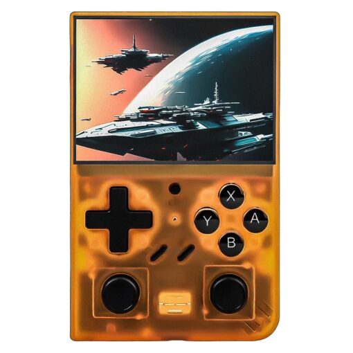Consola Portátil D-r35plus 64gb Pantalla 3.5" - Naranja Transparente