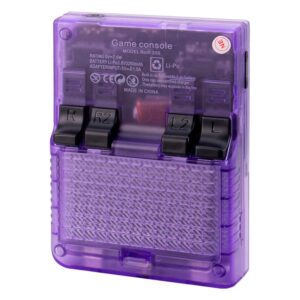 Consola Portátil Pocket Boy R33s 64gb Pantalla 3.5" - Morado Transparente - Imagen 3