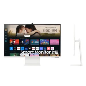 Monitor Smart Samsung M8 Ls32dm801unxza 32" 4k Ultra Hd 60hz Hdmi Usb - Negro - Imagen 4