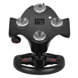Volante Marvo GT-903 + Pedal Para PS3 / PS4 / PS5 / PC / Xbox - Negro - Imagen 4