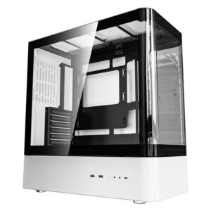 Gabinete Gamer darkFlash HM1 Full Tower - Blanco