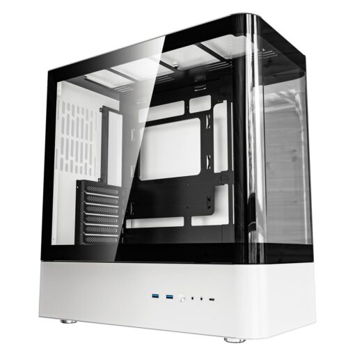 Gabinete Gamer darkFlash HM1 Full Tower - Blanco